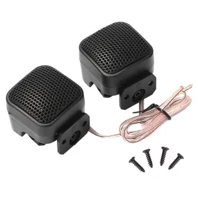1 Pair Of Universal 500w Car  Tweeters Installs Instantly