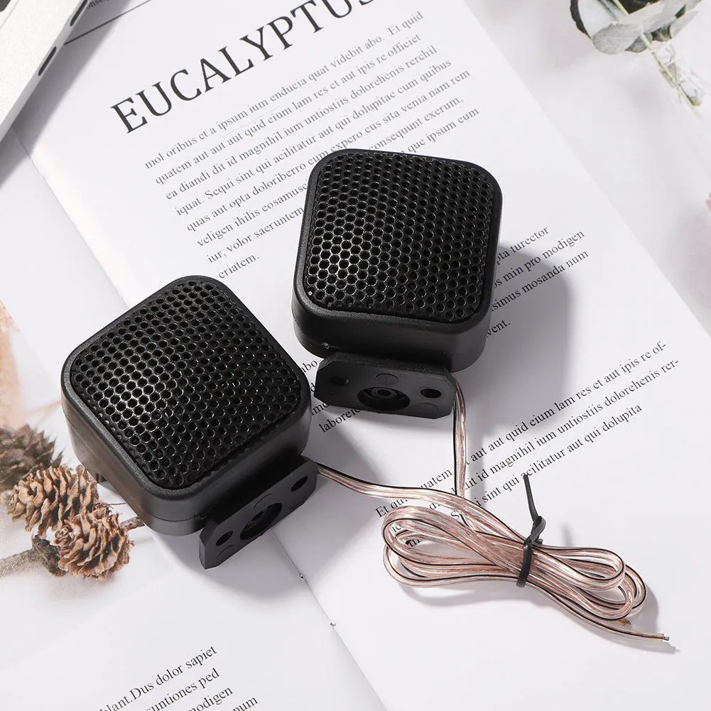1 Pair Of Universal 500w Car  Tweeters Installs Instantly