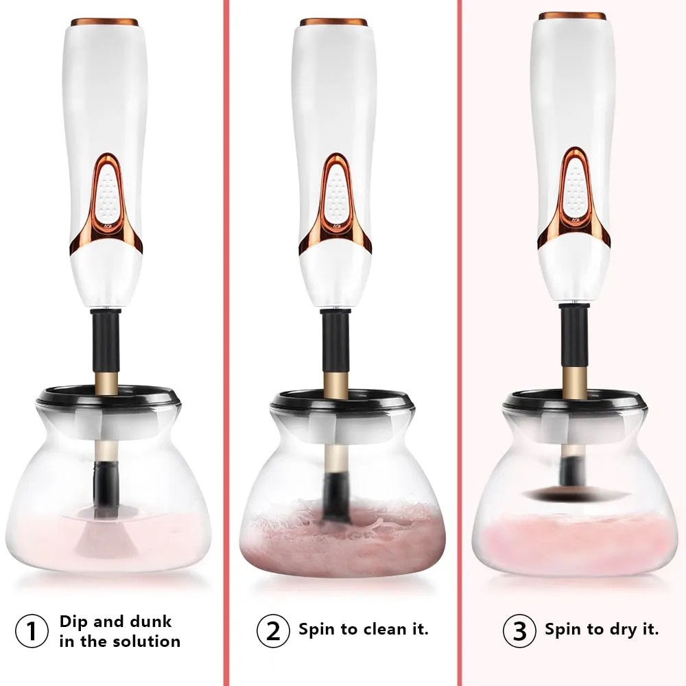 10 Seconds Automatic Makeup Brush Cleaner Washer