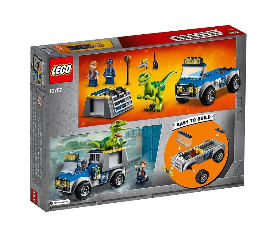 10757 LEGO® Juniors Raptor Rescue Truck