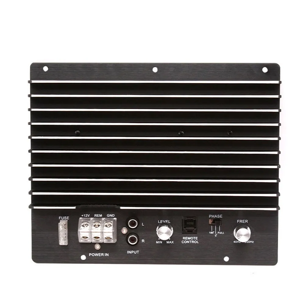 12v 1200w Car Audio Amplifier Board 20hz-250hz Powerful Subwoofer