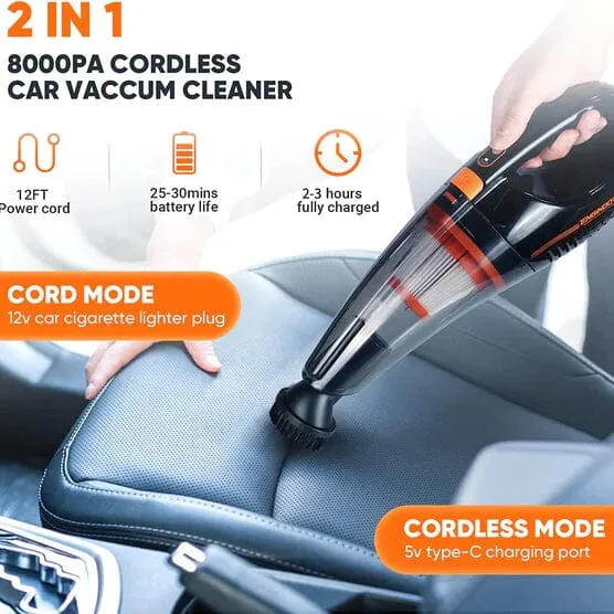 12V Cordless Car Vacuum Cleaner