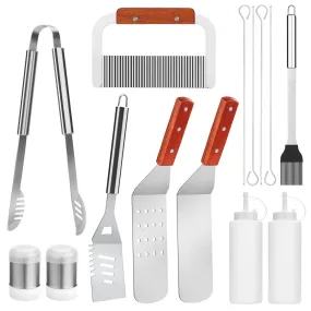 14-Piece Set: BBQ Grill Tool Set