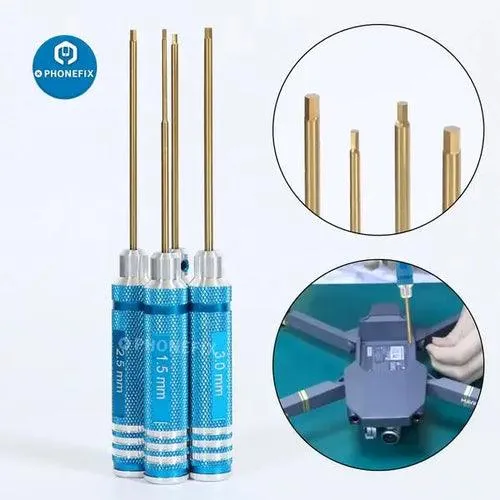 1.5/2/2.5/3mm Hex Key RC Repair Tookit Hexagon Screwdriver Set