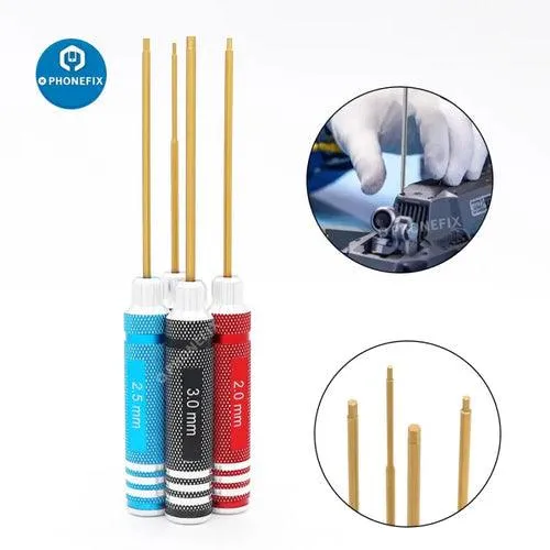 1.5/2/2.5/3mm Hex Key RC Repair Tookit Hexagon Screwdriver Set