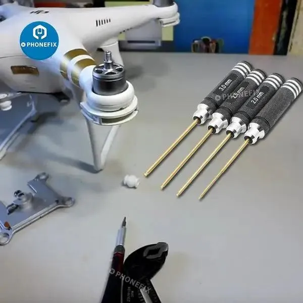1.5/2/2.5/3mm Hex Key RC Repair Tookit Hexagon Screwdriver Set