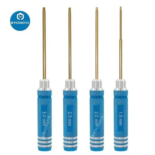 1.5/2/2.5/3mm Hex Key RC Repair Tookit Hexagon Screwdriver Set
