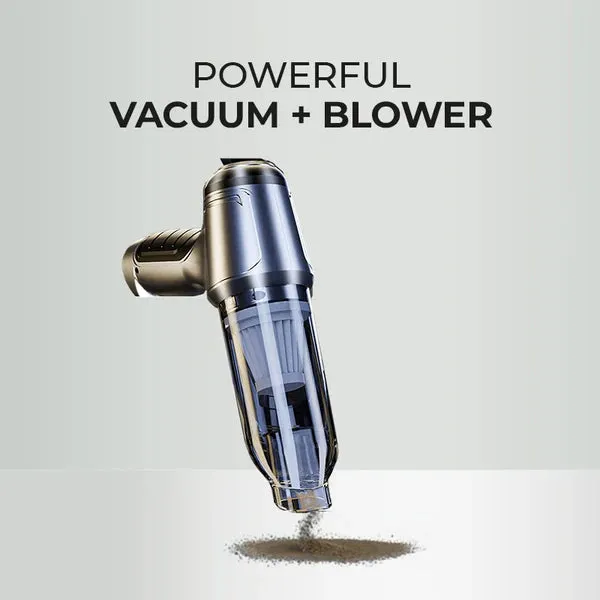 2-in-1 Wireless Car Hand Vacuum Cleaner   Air Blower