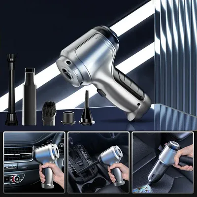 2-in-1 Wireless Car Hand Vacuum Cleaner   Air Blower