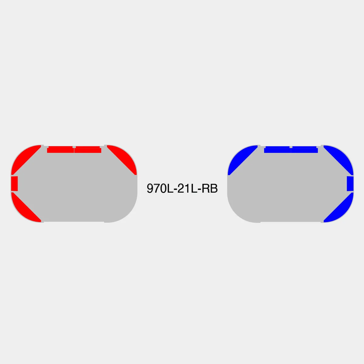 21" Scorpion Series NFPA LED Light Bar w/o Preemption (Pair)