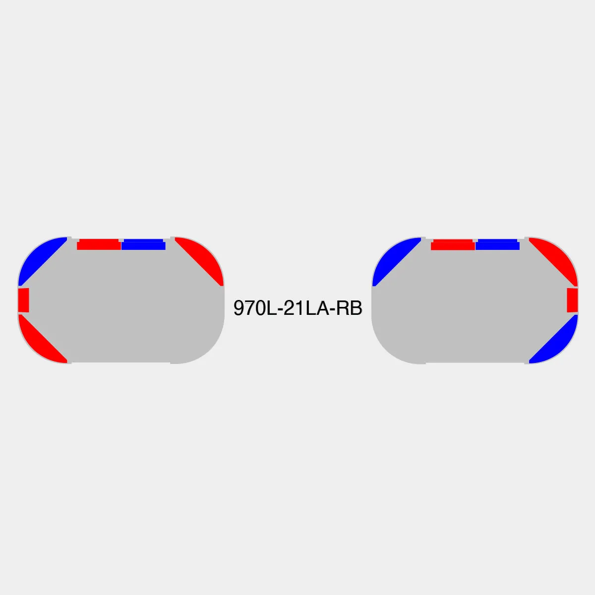 21" Scorpion Series NFPA LED Light Bar w/o Preemption (Pair)