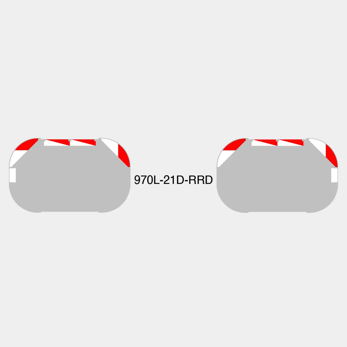21" Scorpion Series NFPA LED Light Bar w/o Preemption (Pair)
