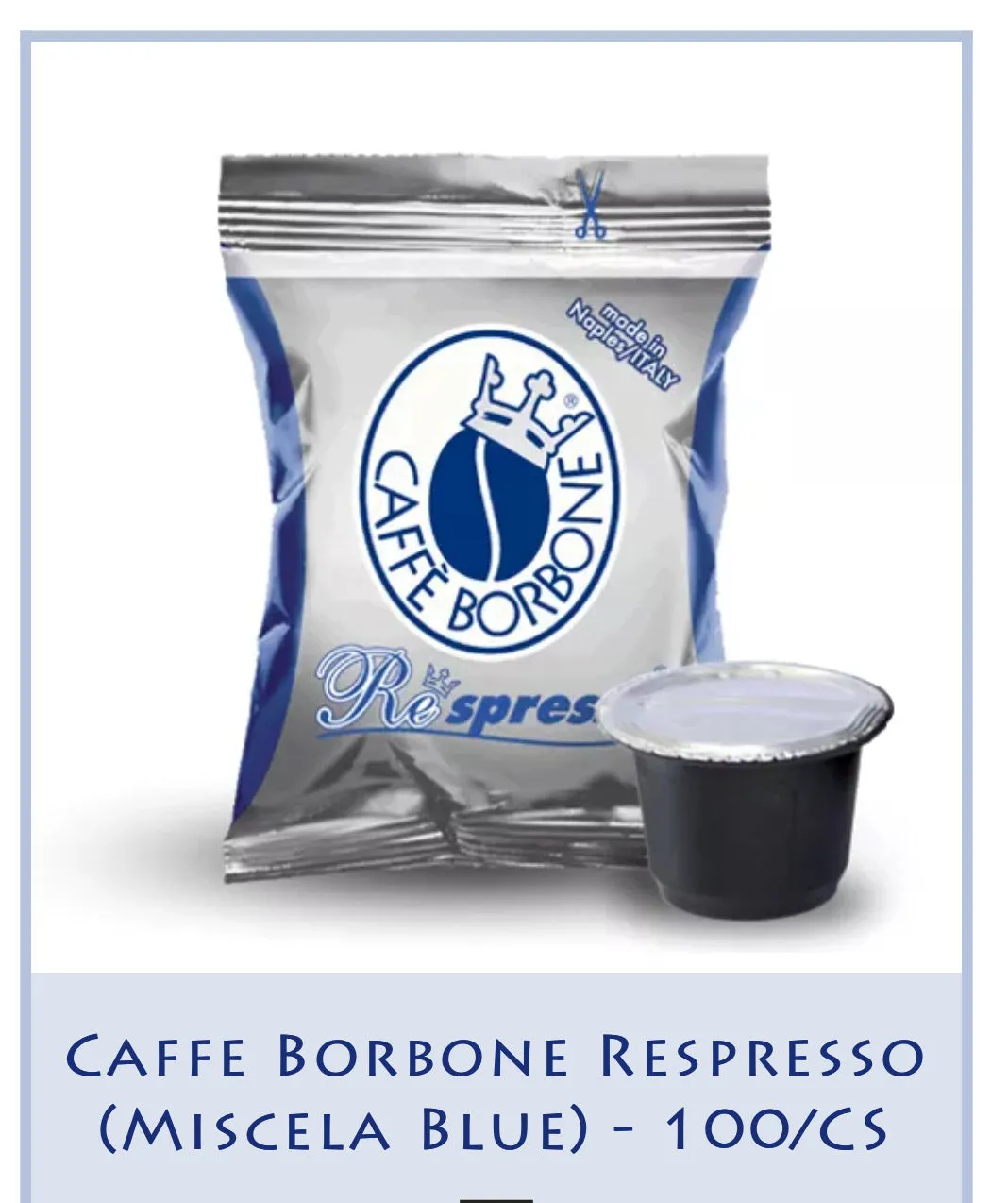 3 in 1 Espresso Coffee Machine with Capsules for Nespresso , Dolce Gusto and Ground Coffee,White   1Case of Respresso Borbone Pods 100ct.