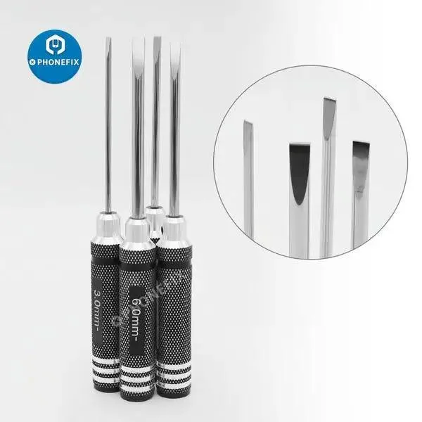 3/4/5/6mm Slotted Blade Tip Screwdriver Tools For RC Quadcopter