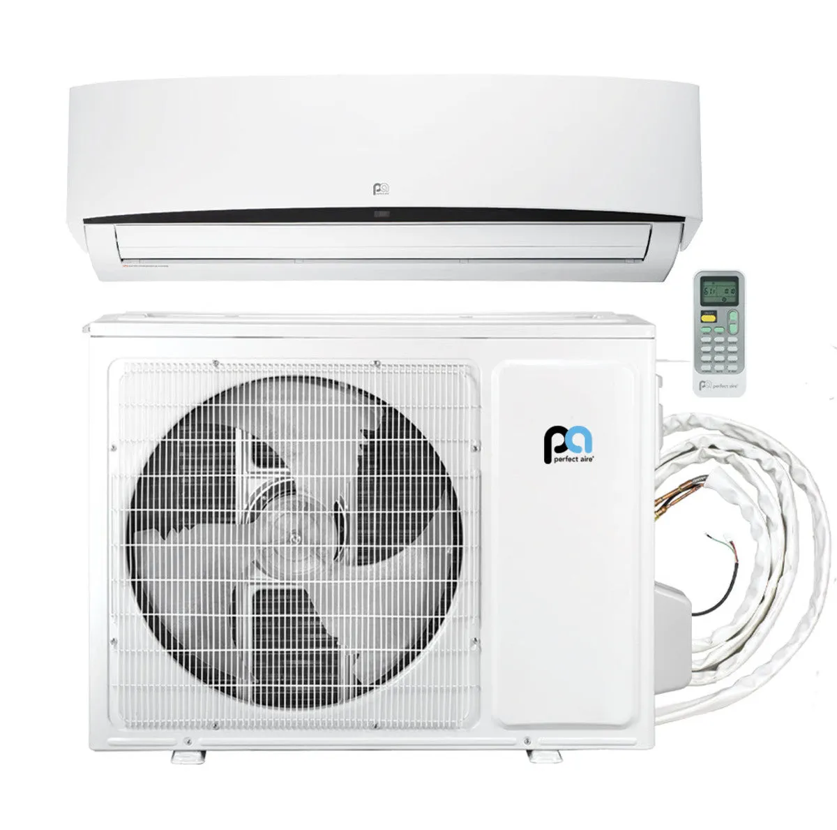 36,000 (35000 AHRI) BTU Quick Connect Mini-Split Single-Zone System with Indoor & Outdoor Units, Line Set - 230V