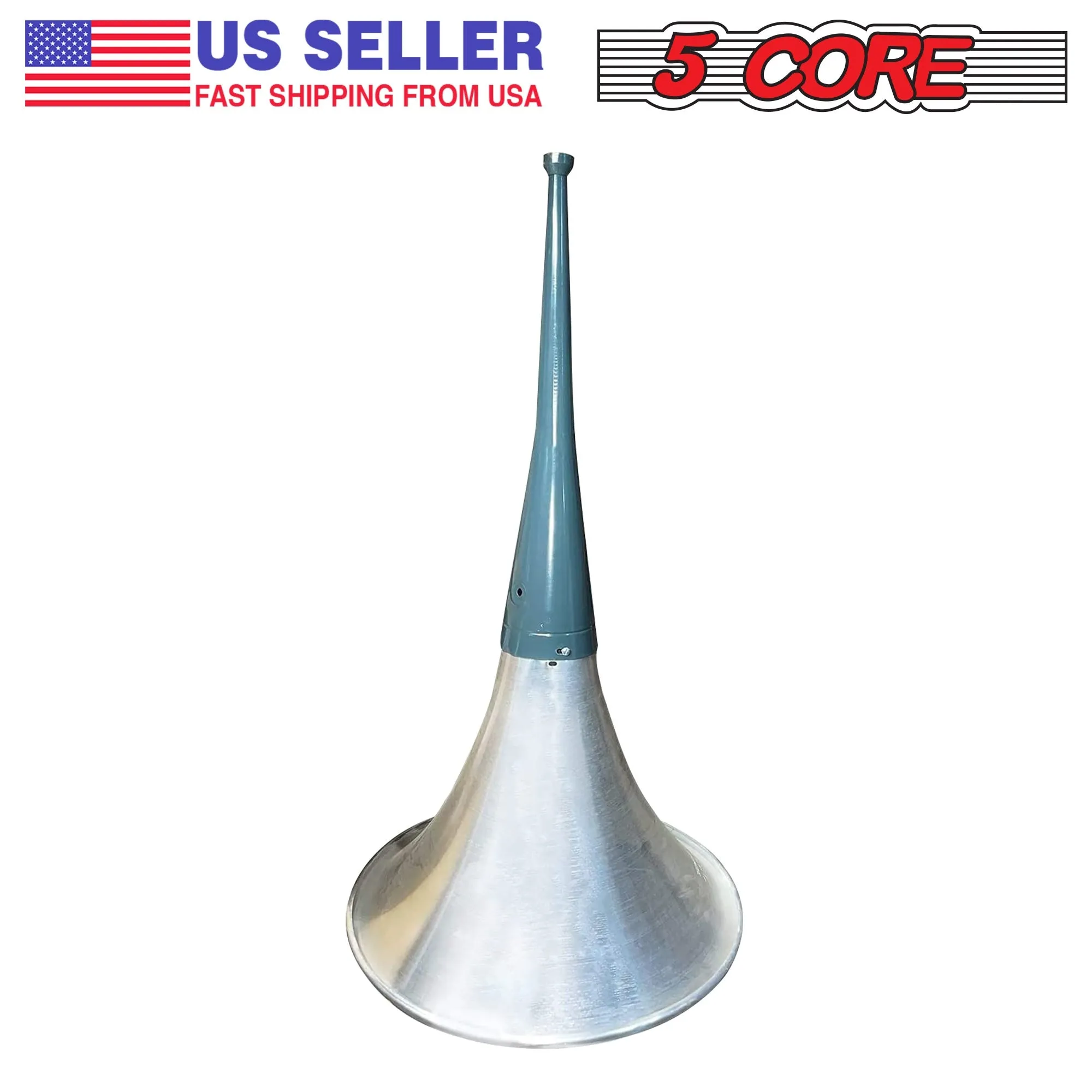 5 Core PA Horn Speaker Indoor Outdoor 22 Inch Long Range Trumpet