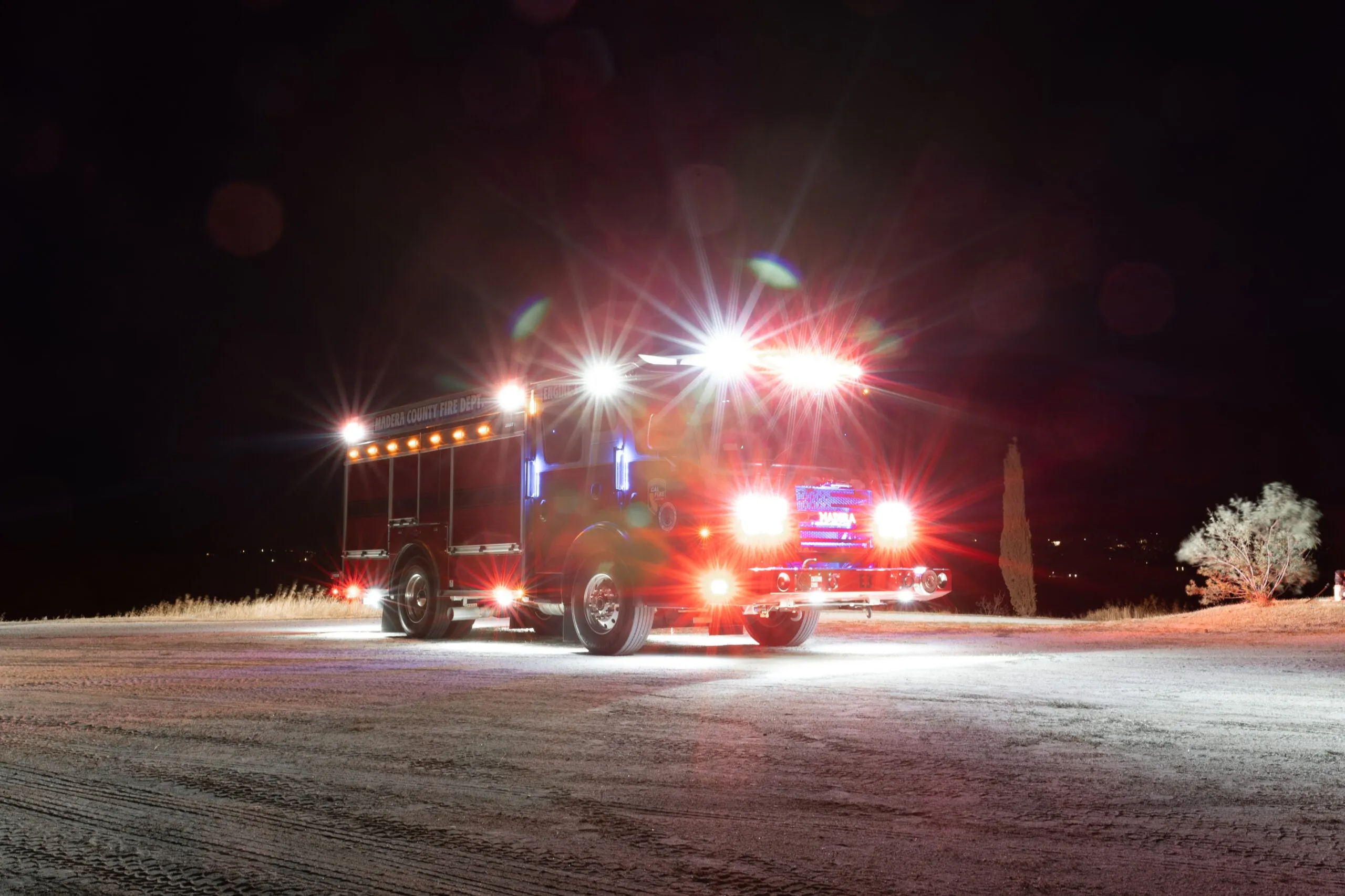 53" Black Widow Series NFPA LED Light Bar w/ Preemption