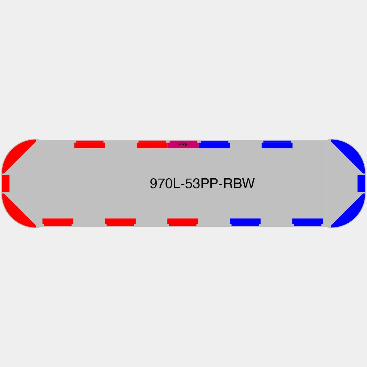 53" Scorpion Series NFPA LED Light Bar w/ Preemption