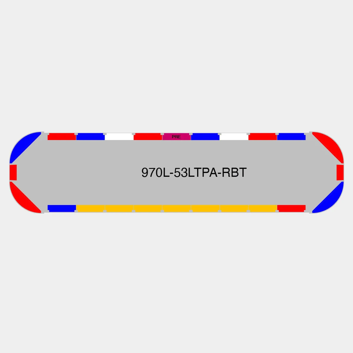 53" Scorpion Series NFPA LED Light Bar w/ Preemption