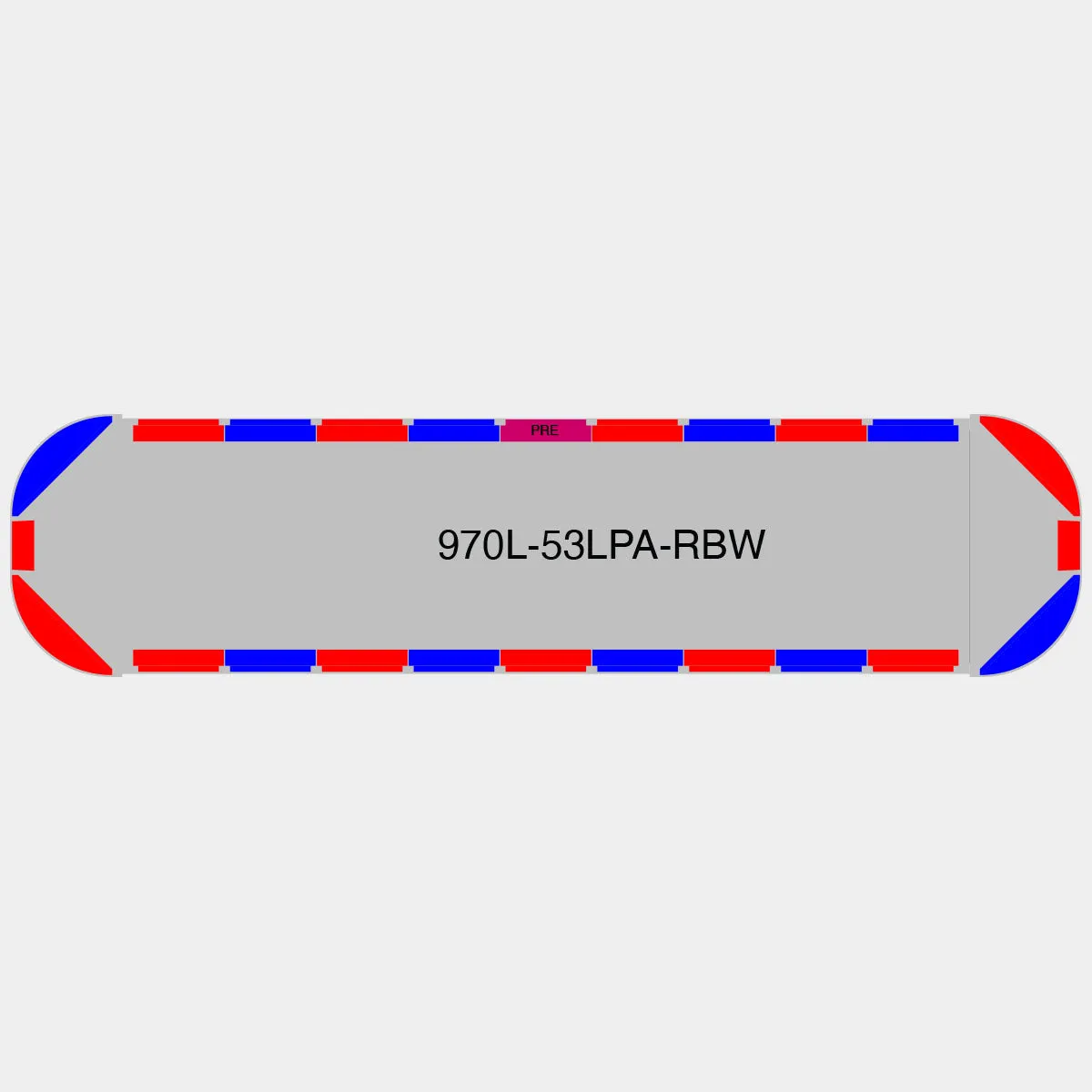 53" Scorpion Series NFPA LED Light Bar w/ Preemption