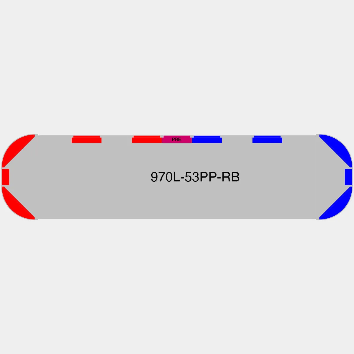53" Scorpion Series NFPA LED Light Bar w/ Preemption