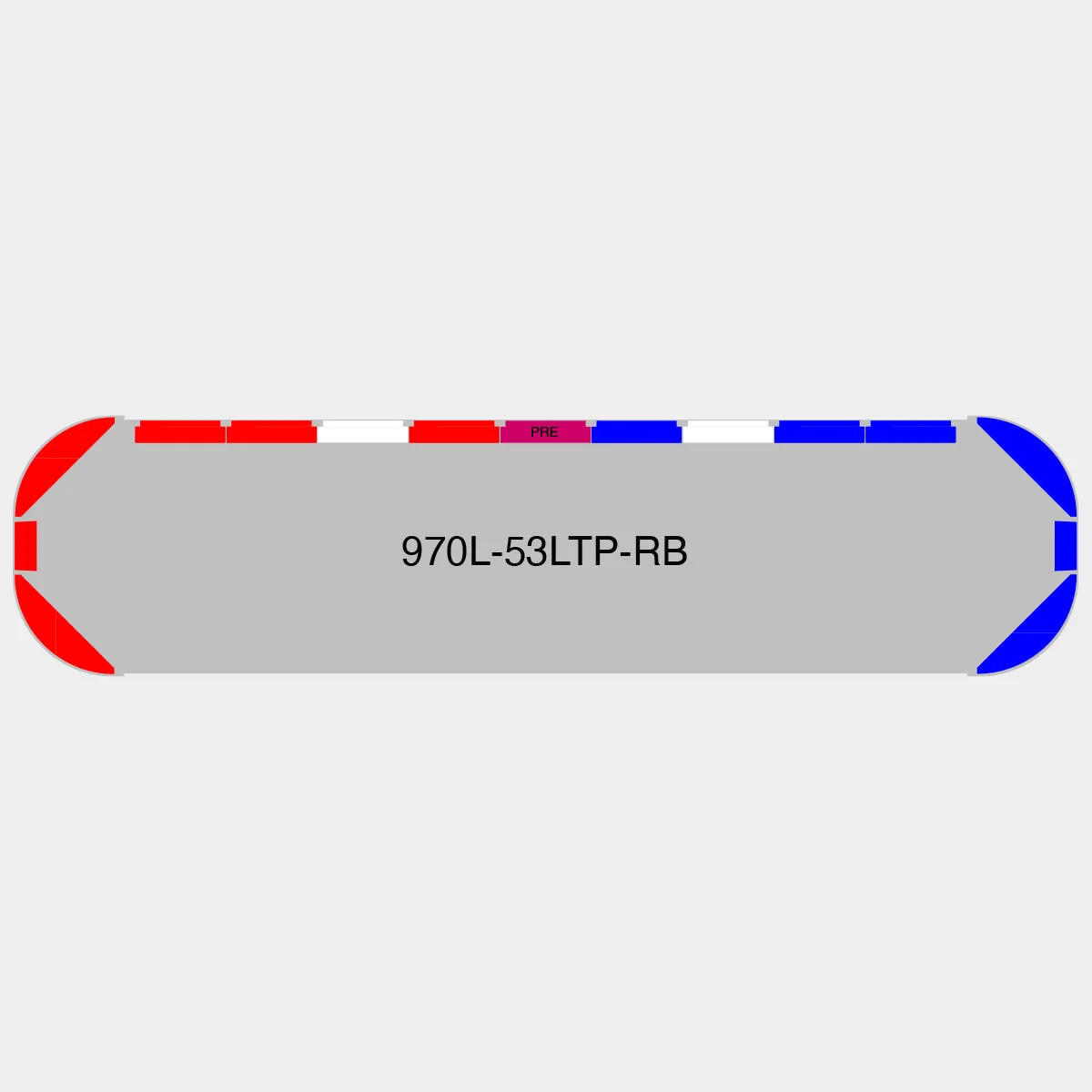 53" Scorpion Series NFPA LED Light Bar w/ Preemption