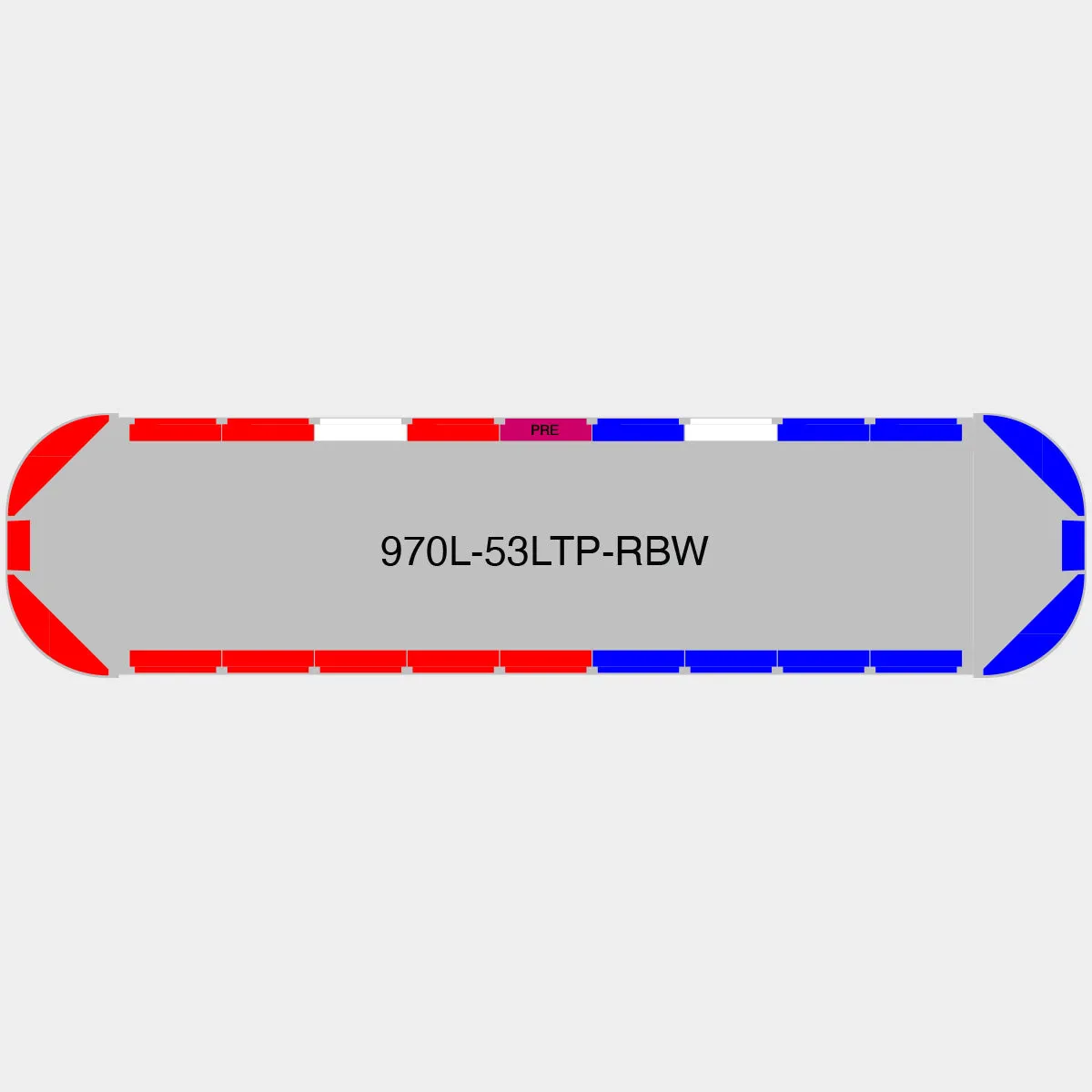 53" Scorpion Series NFPA LED Light Bar w/ Preemption