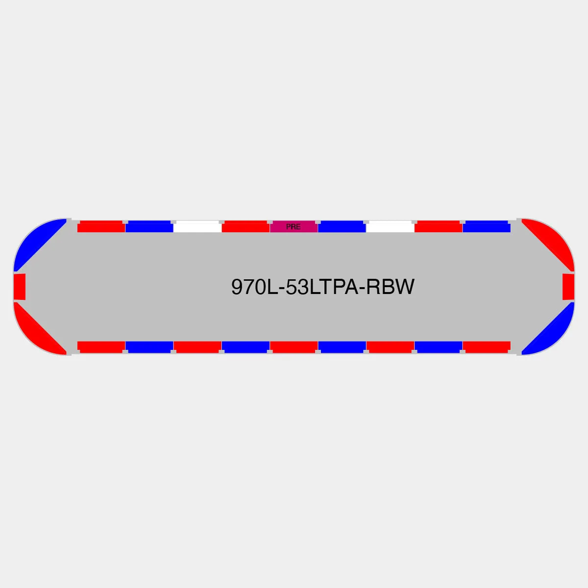 53" Scorpion Series NFPA LED Light Bar w/ Preemption