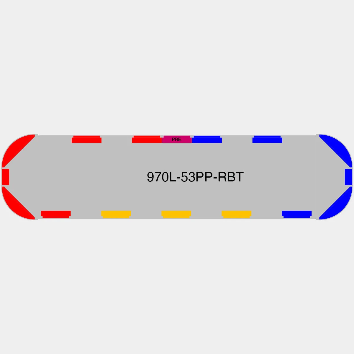 53" Scorpion Series NFPA LED Light Bar w/ Preemption