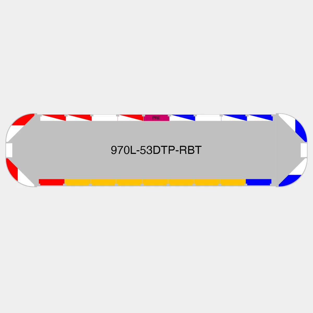 53" Scorpion Series NFPA LED Light Bar w/ Preemption