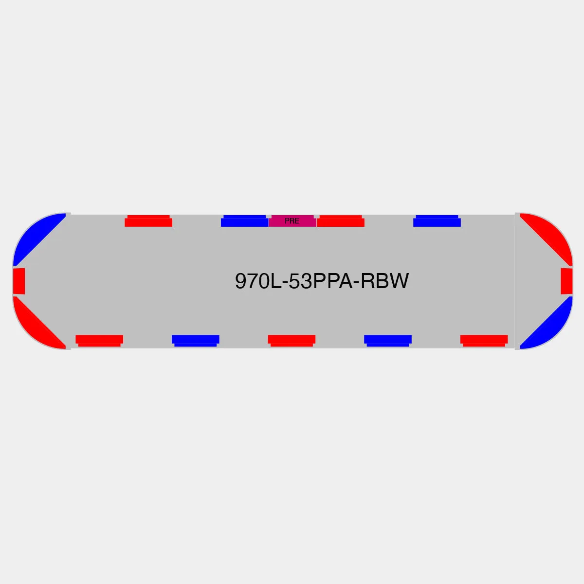 53" Scorpion Series NFPA LED Light Bar w/ Preemption