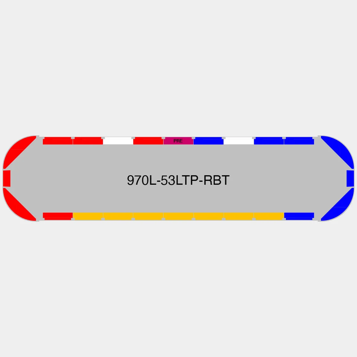 53" Scorpion Series NFPA LED Light Bar w/ Preemption