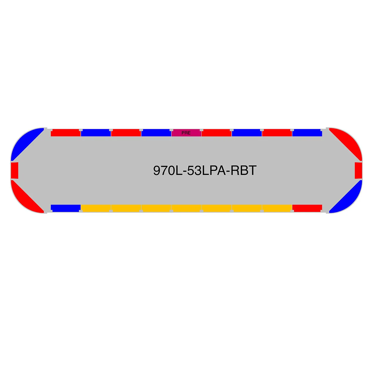53" Scorpion Series NFPA LED Light Bar w/ Preemption