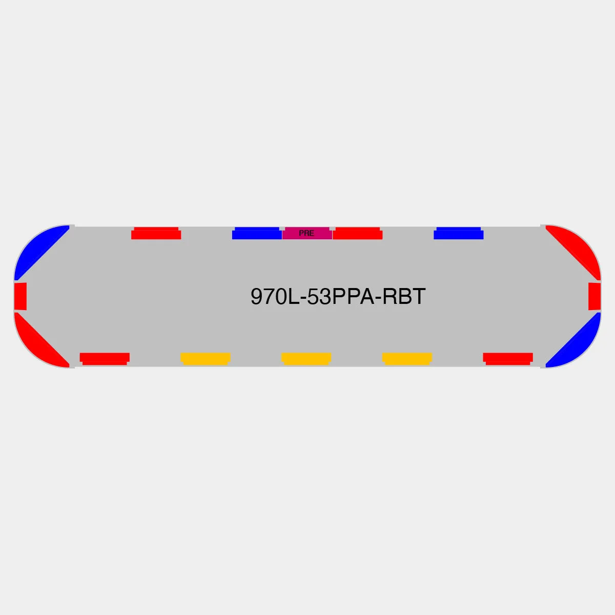 53" Scorpion Series NFPA LED Light Bar w/ Preemption