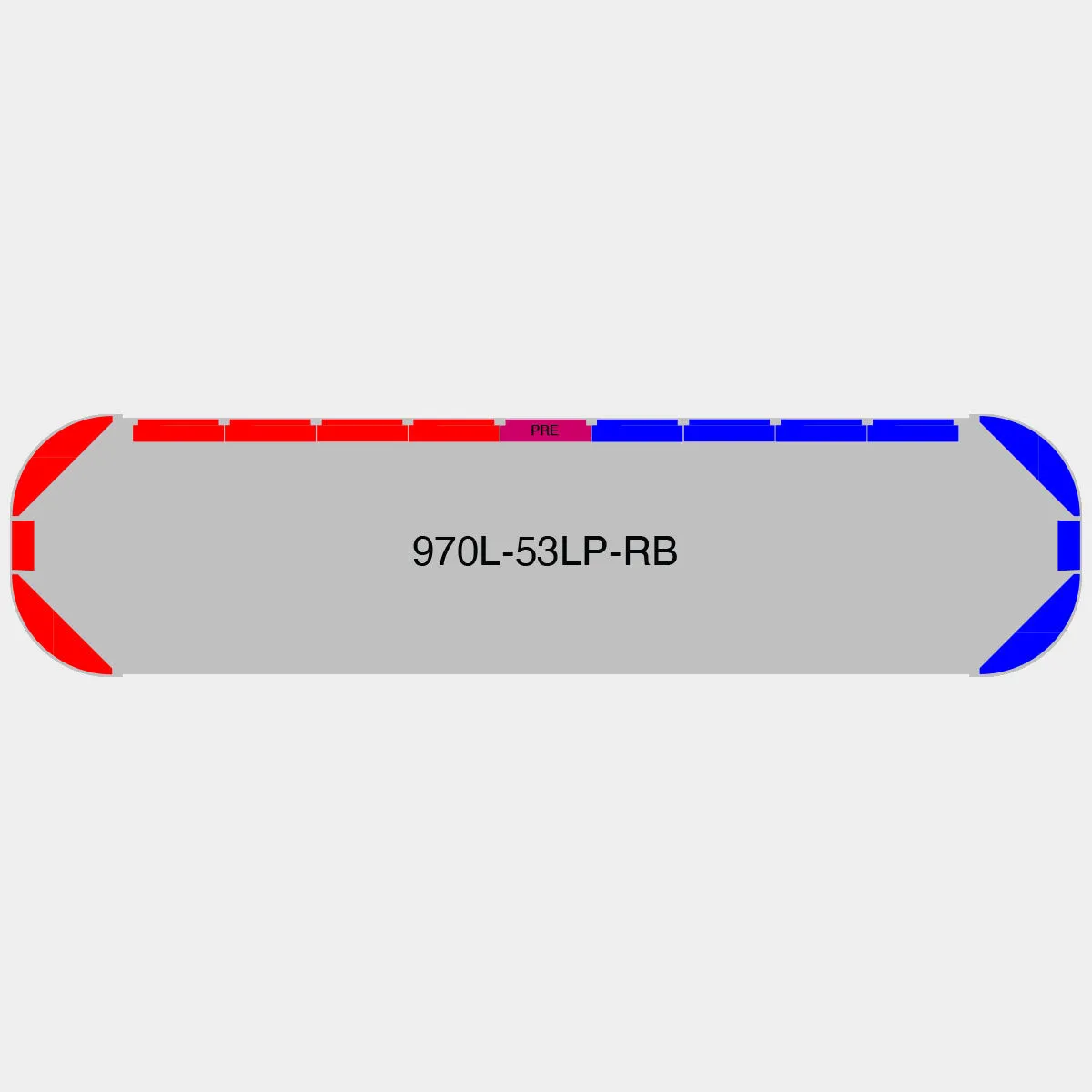 53" Scorpion Series NFPA LED Light Bar w/ Preemption