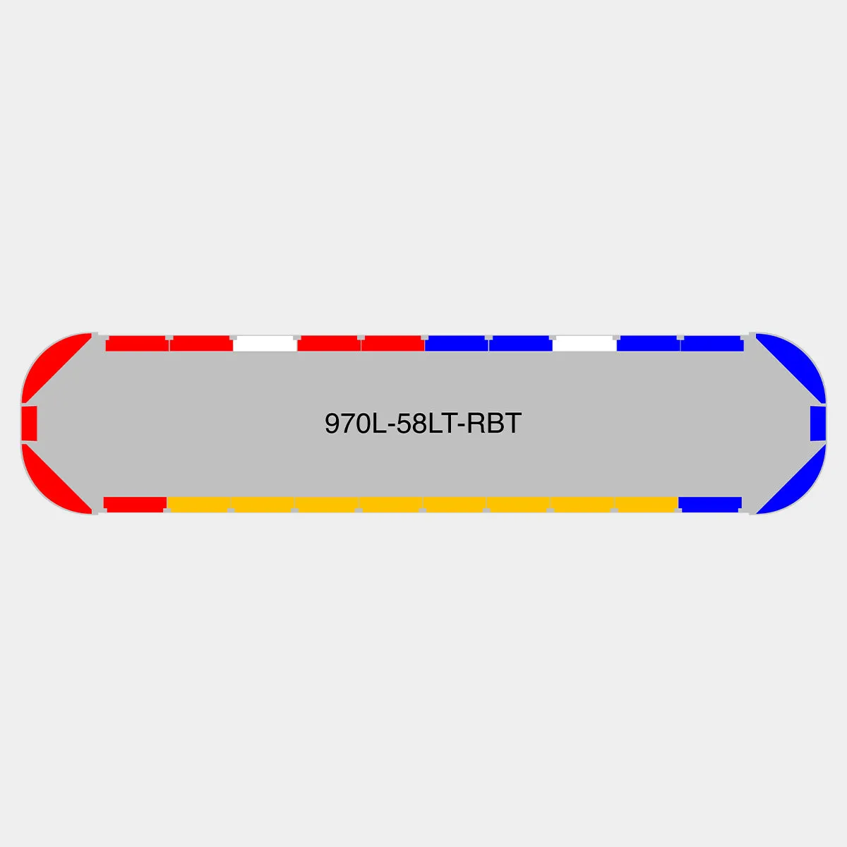 58" Scorpion Series NFPA LED Light Bar w/o Preemption