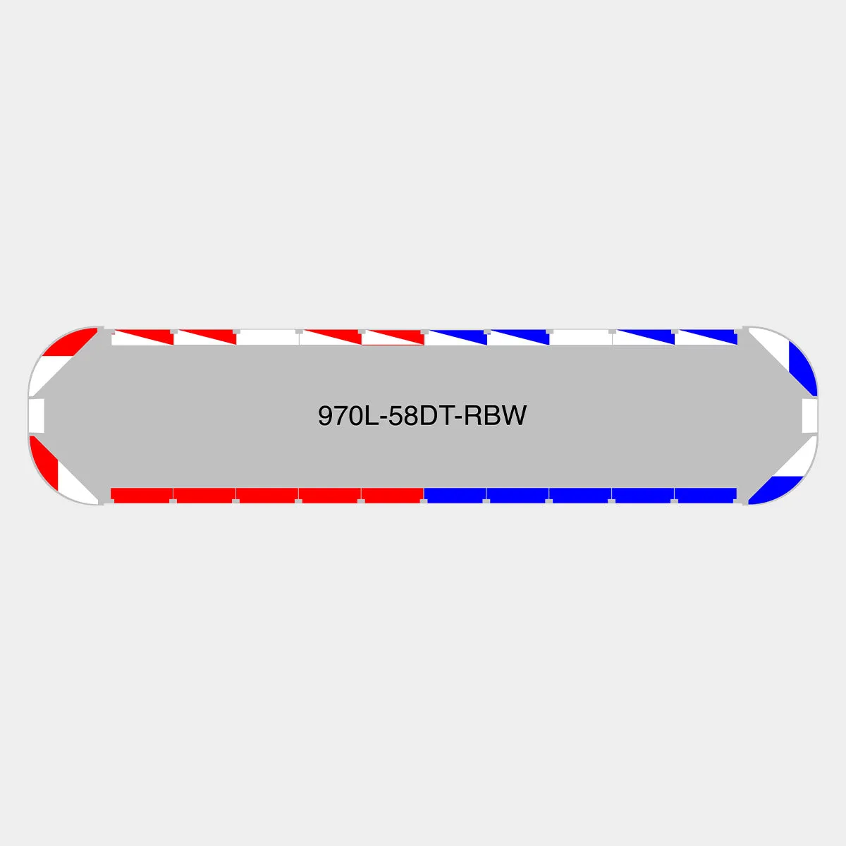 58" Scorpion Series NFPA LED Light Bar w/o Preemption
