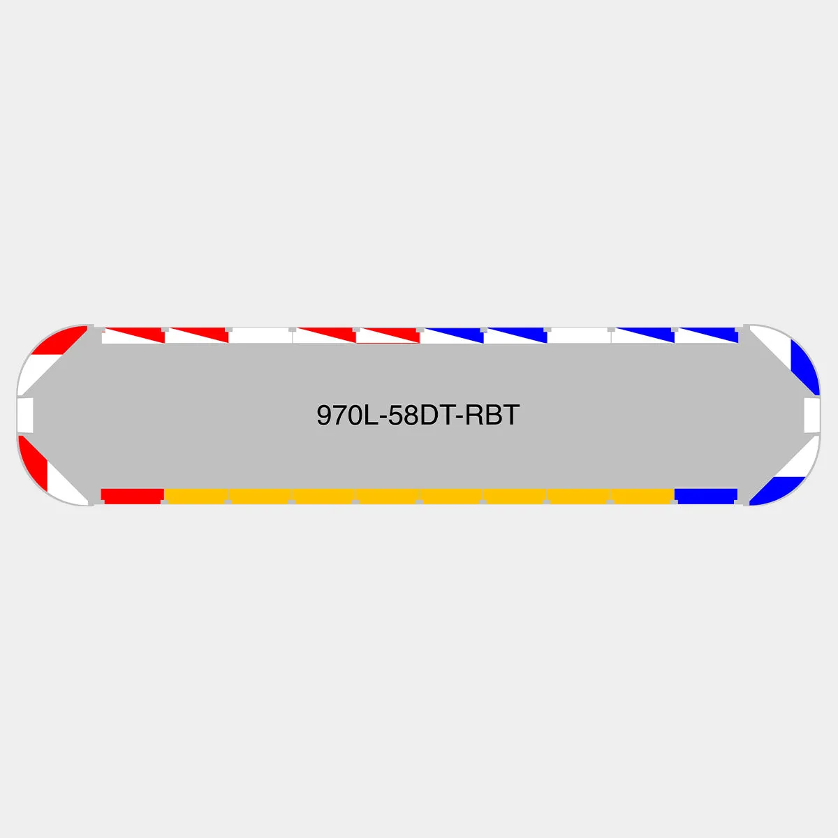 58" Scorpion Series NFPA LED Light Bar w/o Preemption