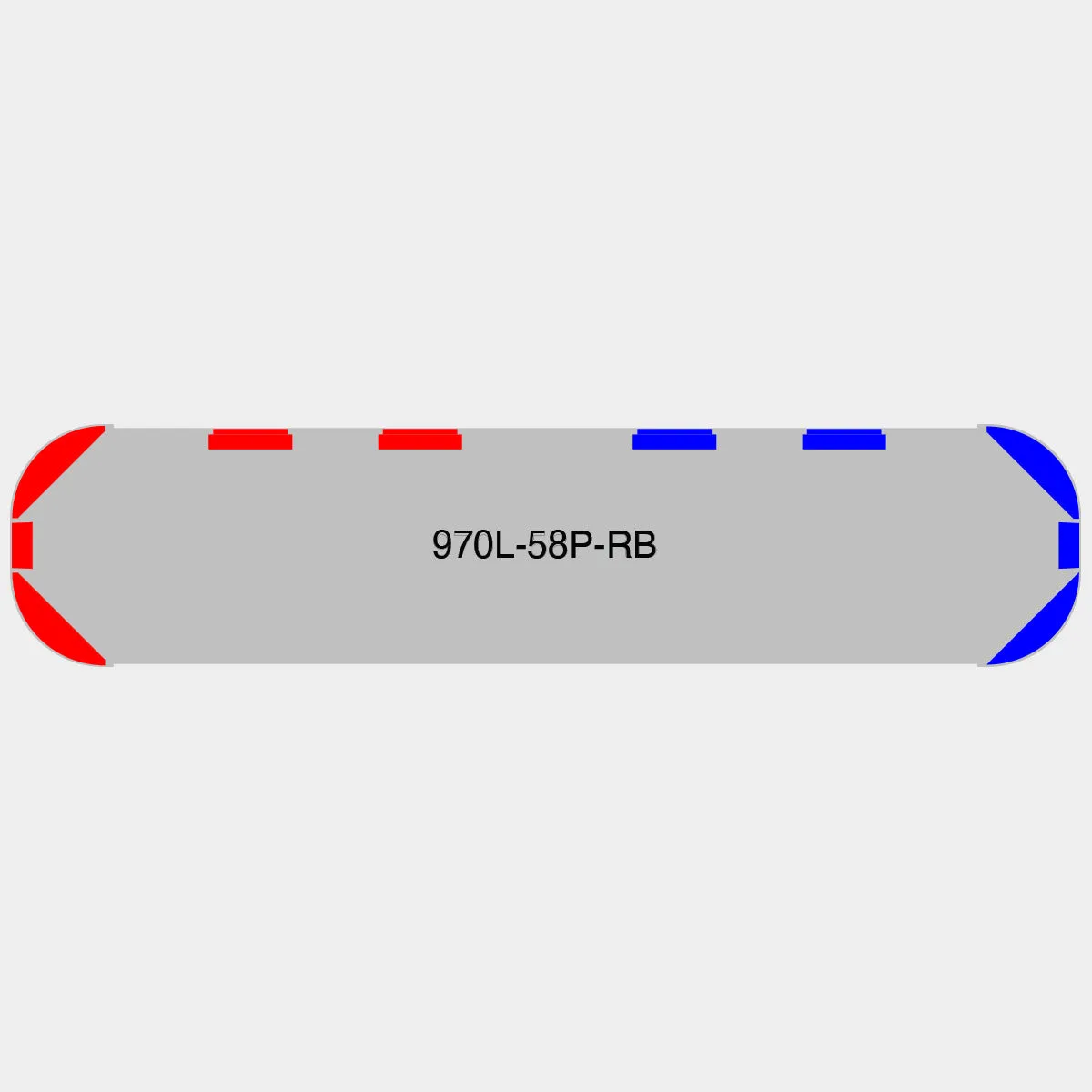 58" Scorpion Series NFPA LED Light Bar w/o Preemption