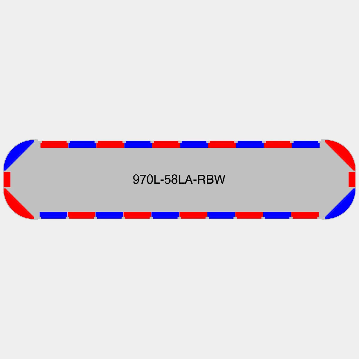 58" Scorpion Series NFPA LED Light Bar w/o Preemption