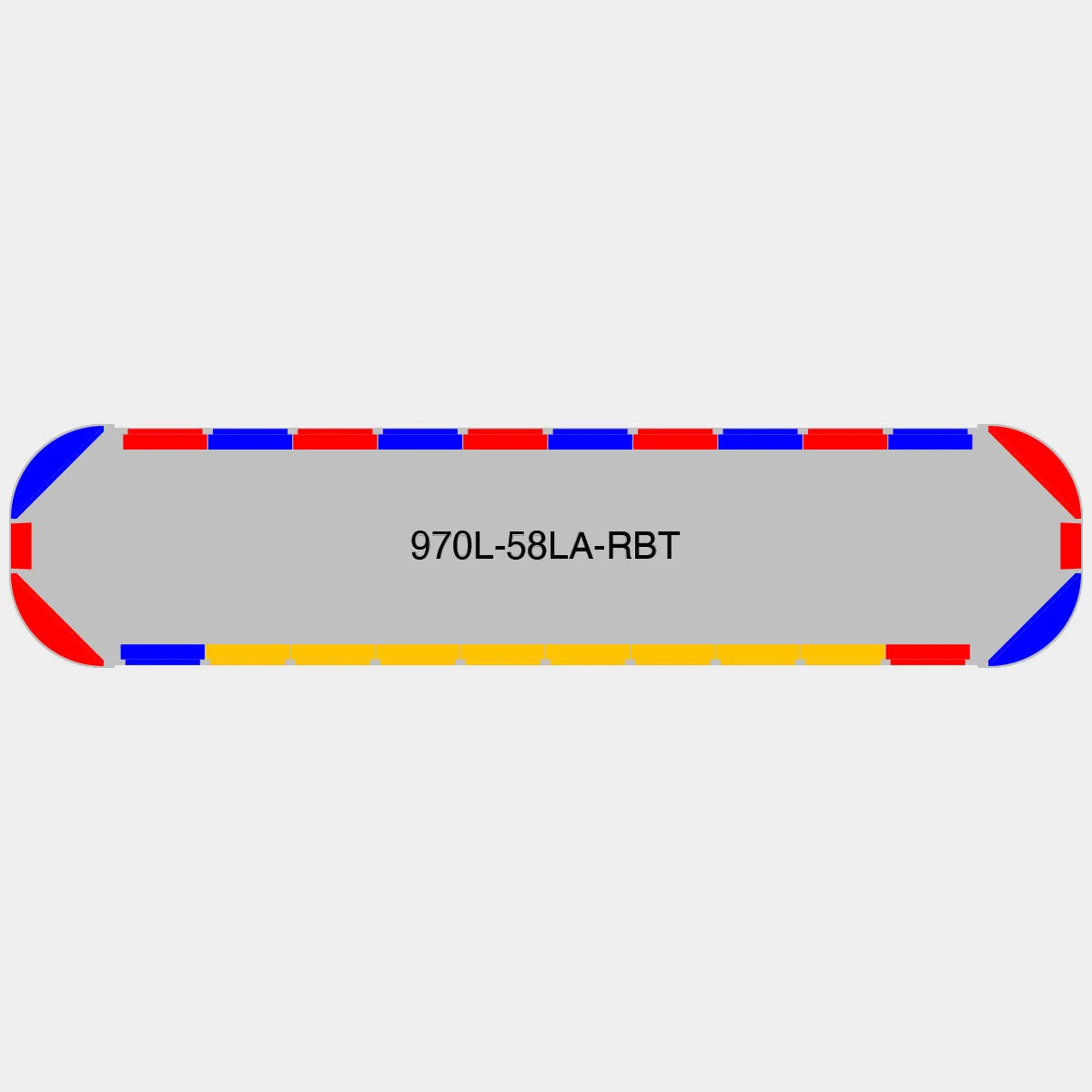 58" Scorpion Series NFPA LED Light Bar w/o Preemption