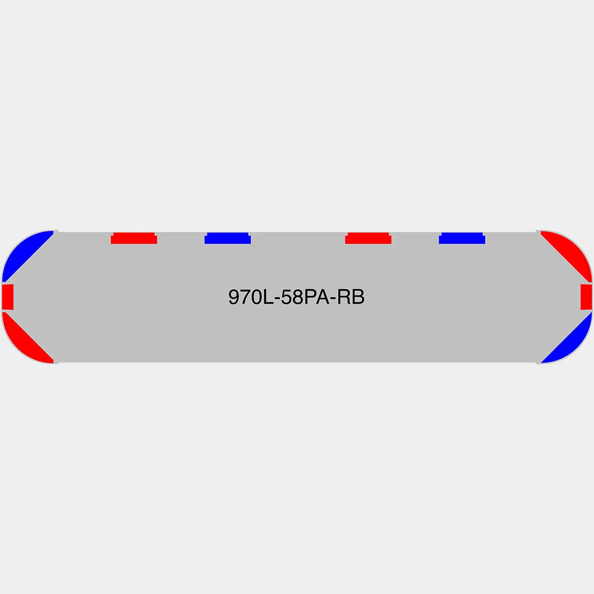 58" Scorpion Series NFPA LED Light Bar w/o Preemption