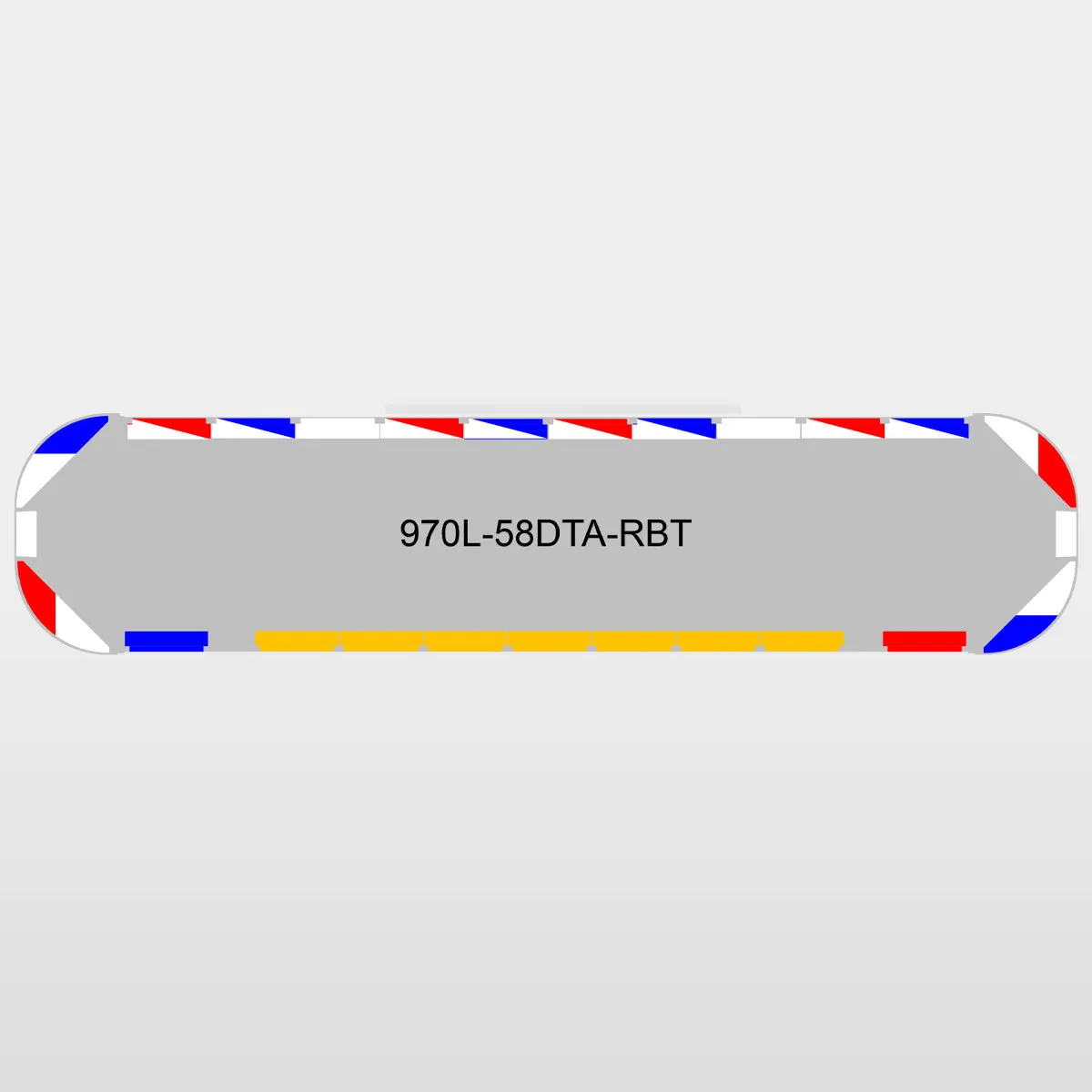 58" Scorpion Series NFPA LED Light Bar w/o Preemption