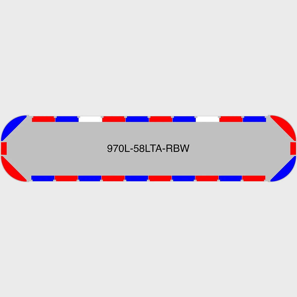 58" Scorpion Series NFPA LED Light Bar w/o Preemption