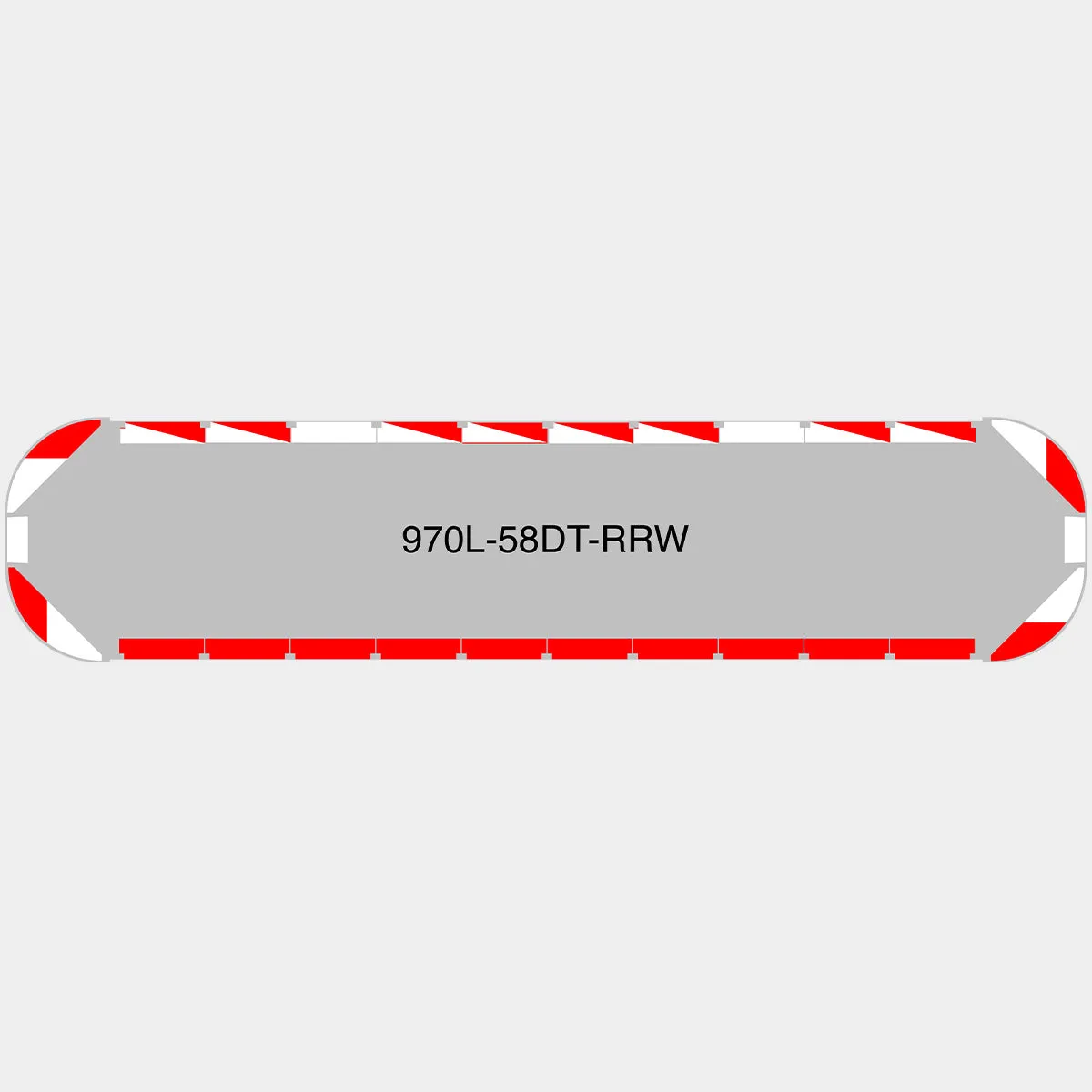 58" Scorpion Series NFPA LED Light Bar w/o Preemption