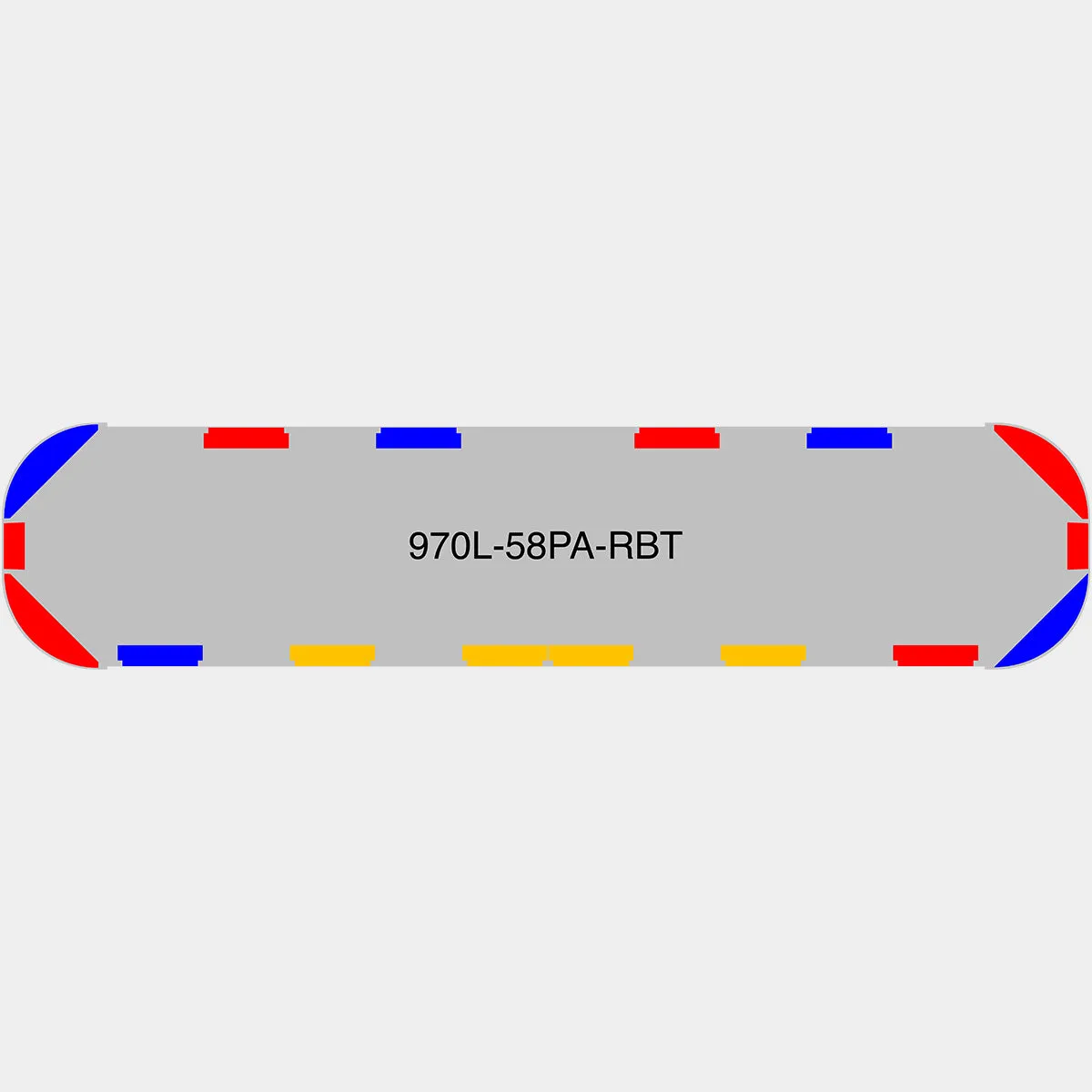 58" Scorpion Series NFPA LED Light Bar w/o Preemption