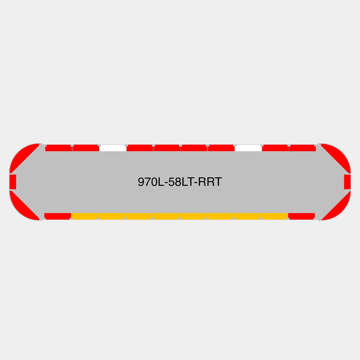 58" Scorpion Series NFPA LED Light Bar w/o Preemption