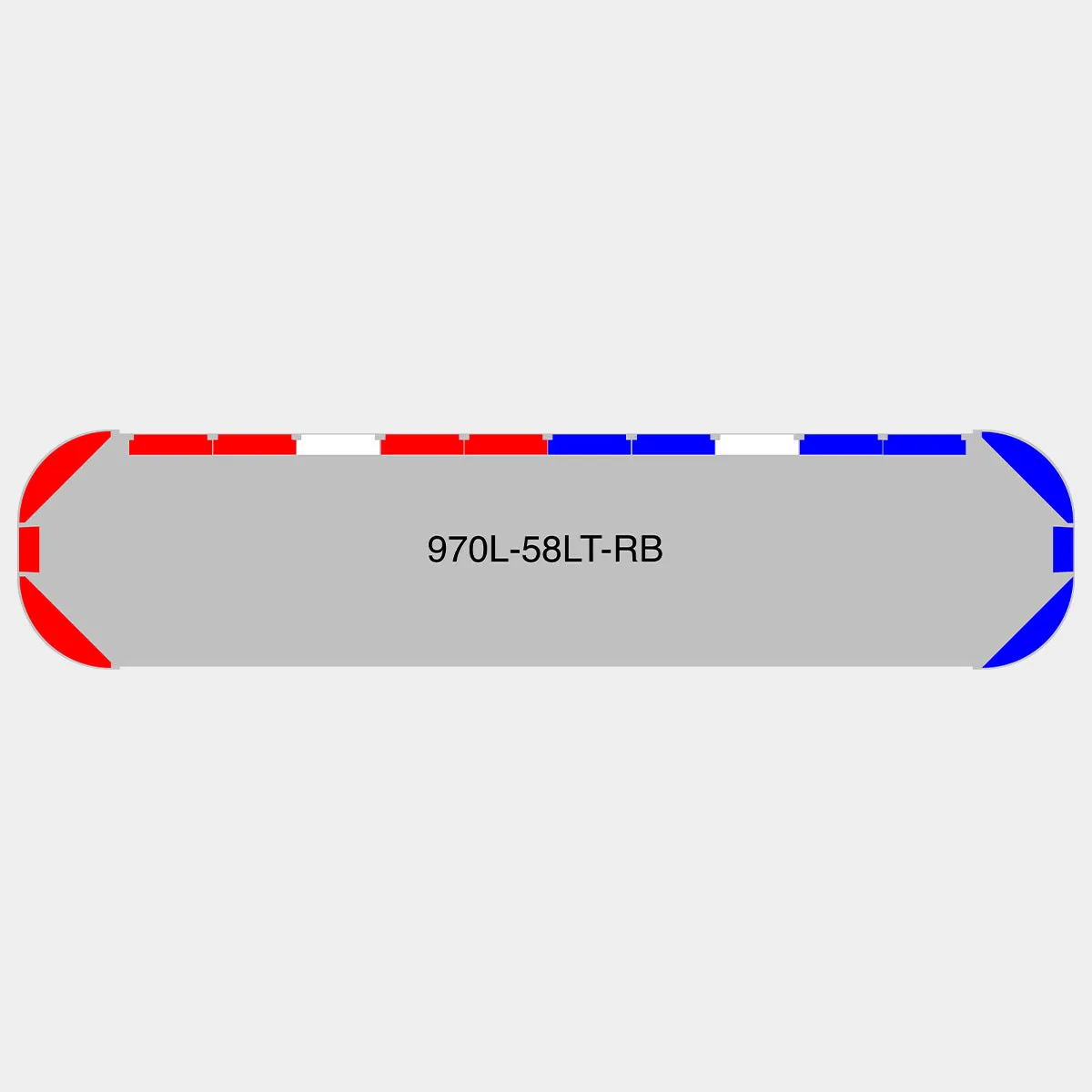 58" Scorpion Series NFPA LED Light Bar w/o Preemption