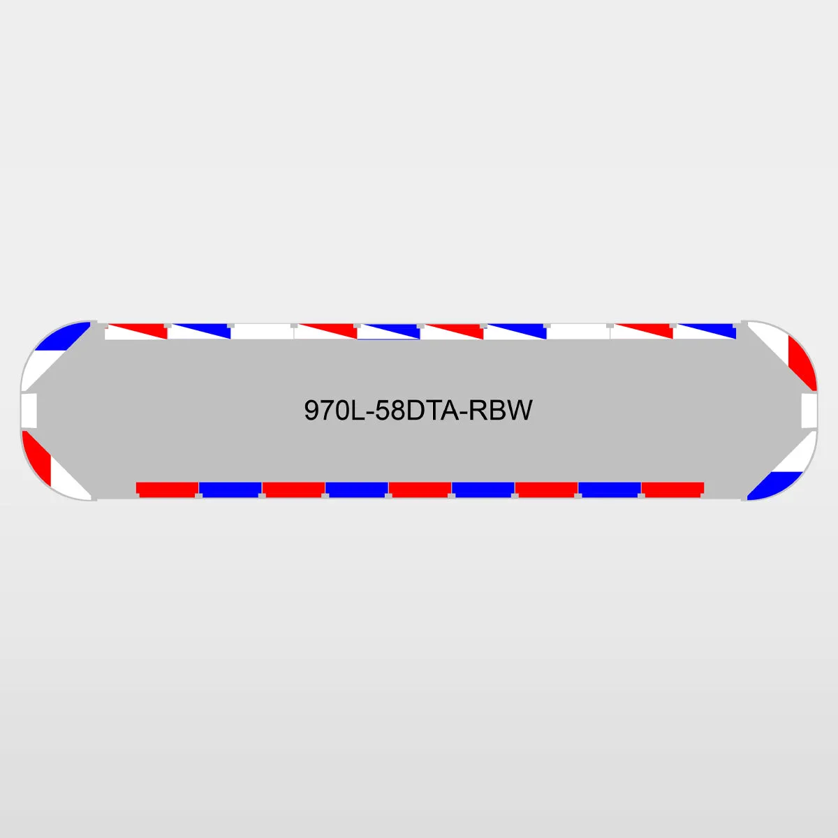 58" Scorpion Series NFPA LED Light Bar w/o Preemption