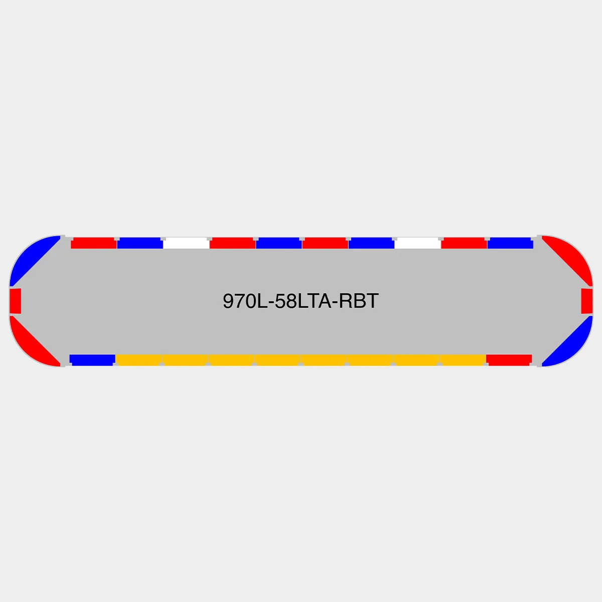 58" Scorpion Series NFPA LED Light Bar w/o Preemption
